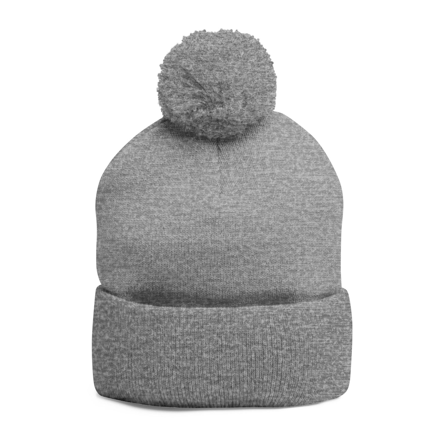 Fle-Ko Embroidered Pom-Pom Knitted Toque