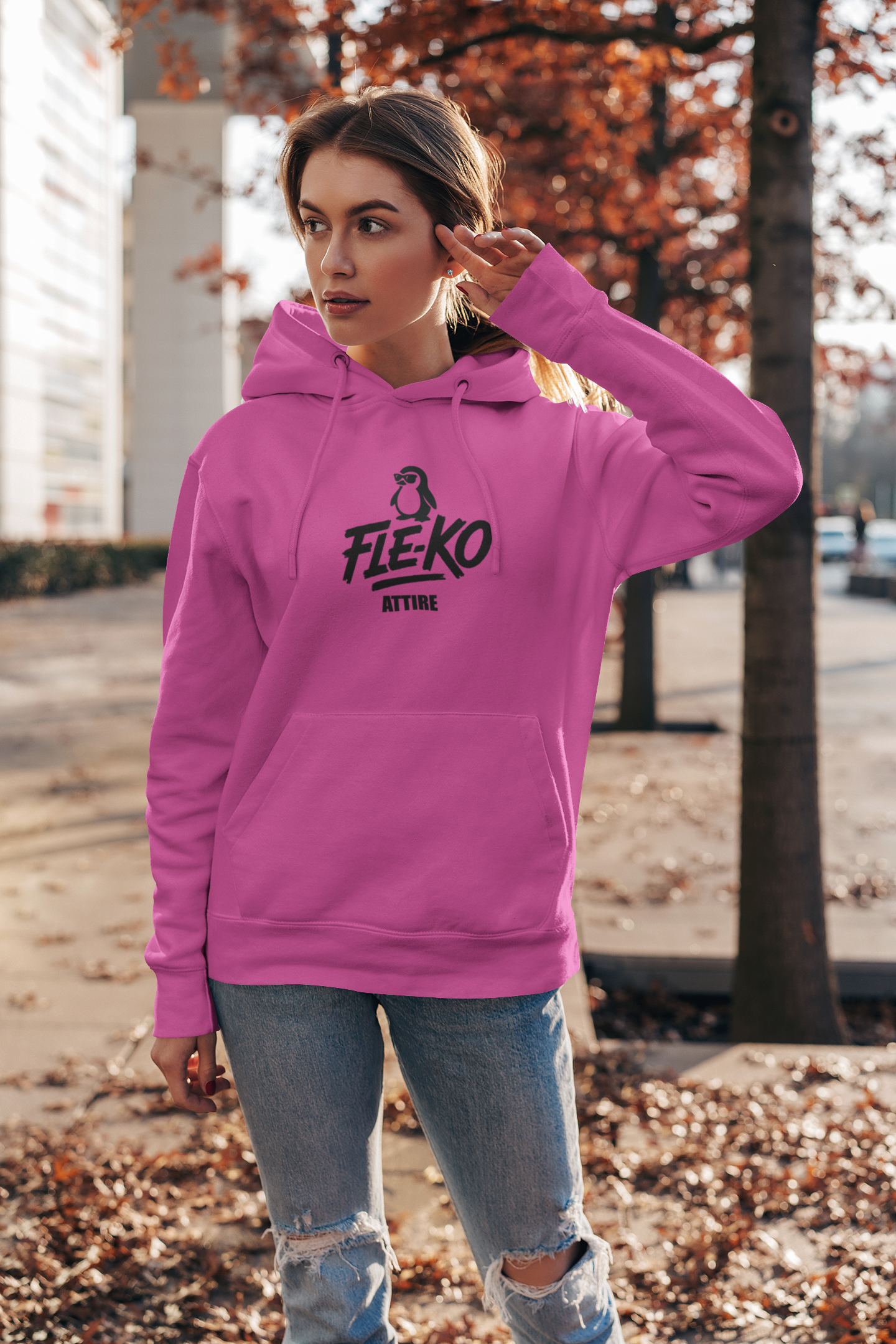 Fle-Ko Attire Vibrant Hoodie