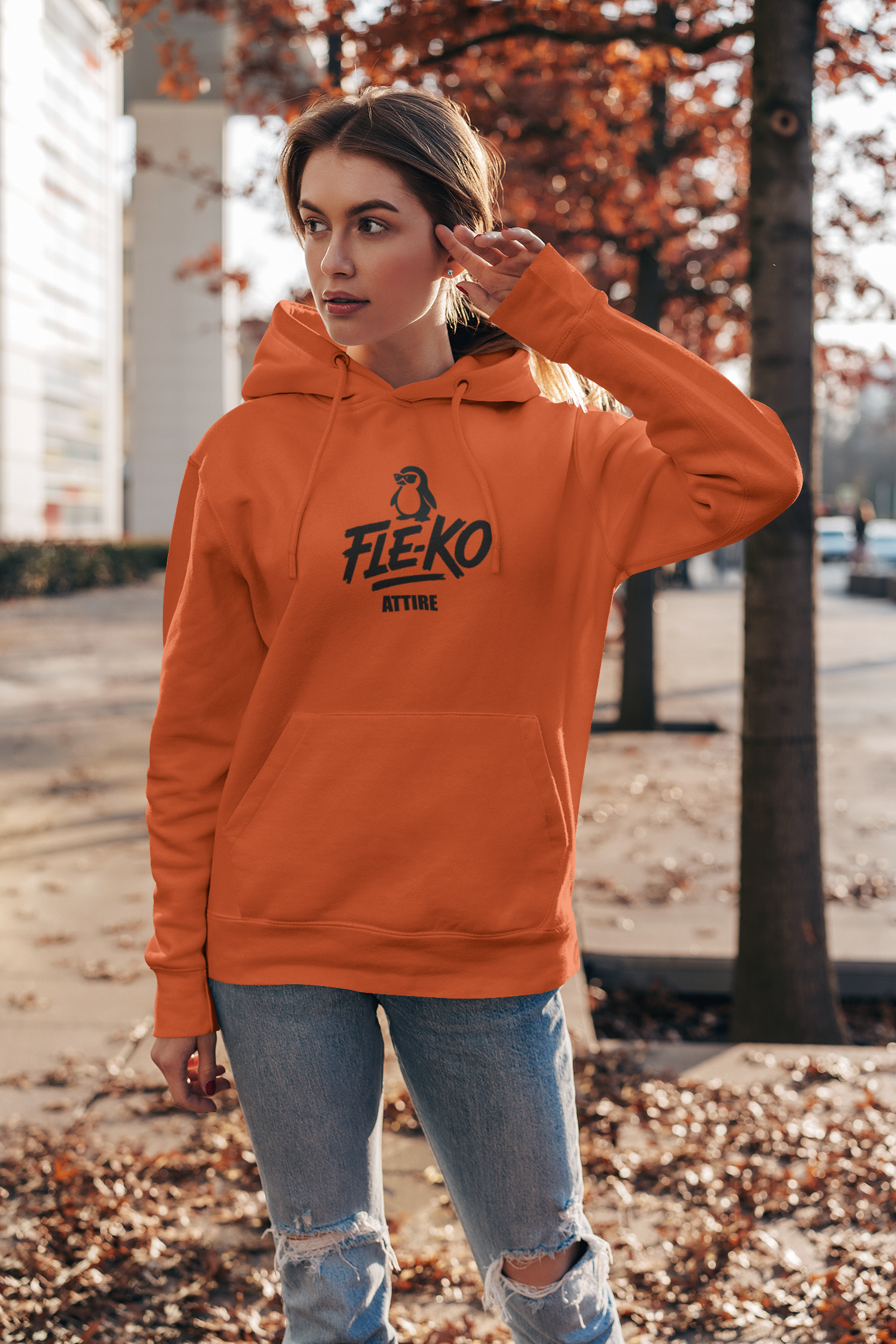 Fle-Ko Attire Vibrant Hoodie