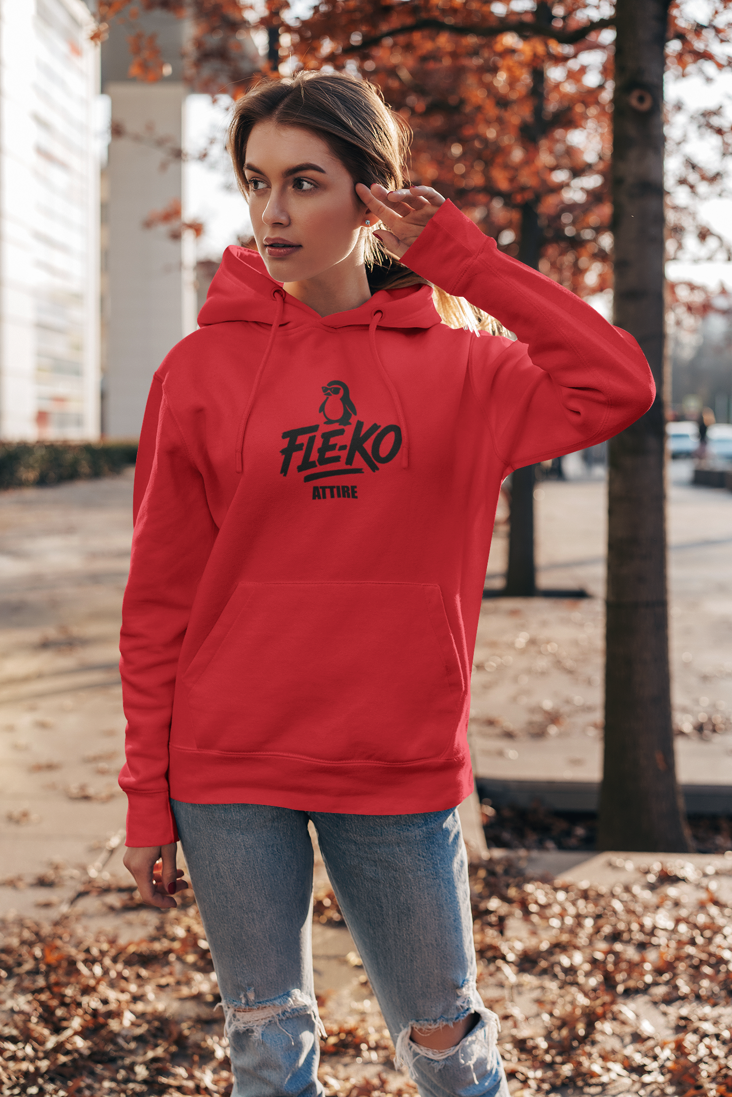 Fle-Ko Attire Vibrant Hoodie