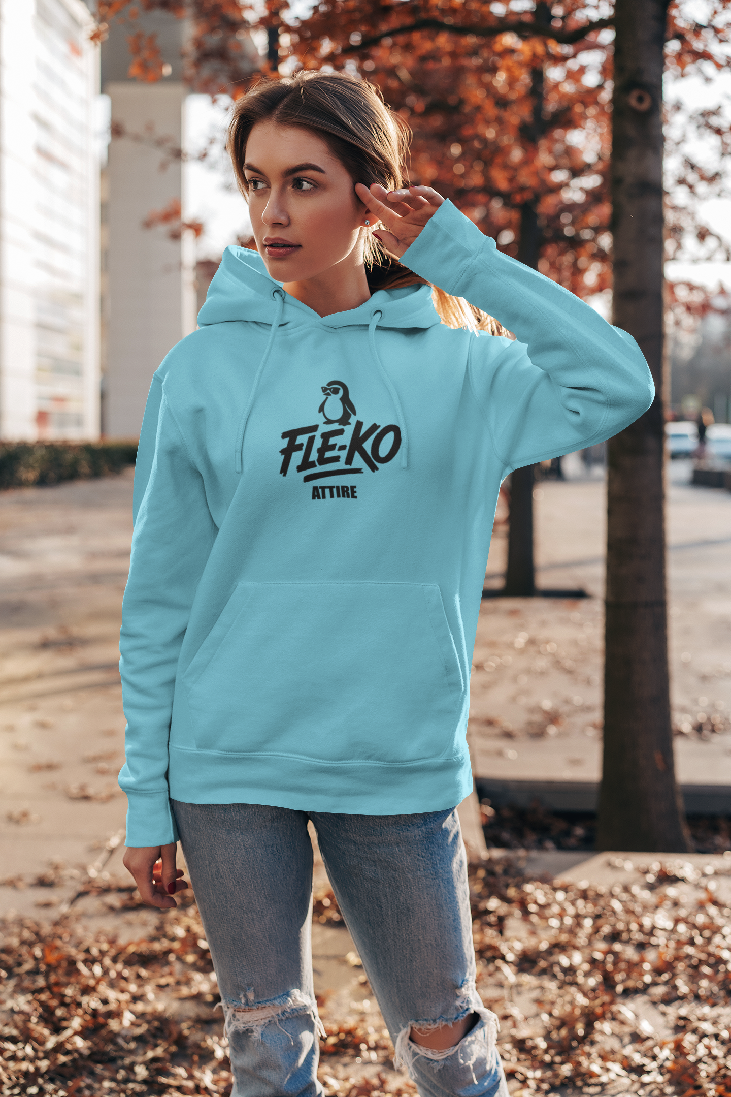 Fle-Ko Attire Vibrant Hoodie