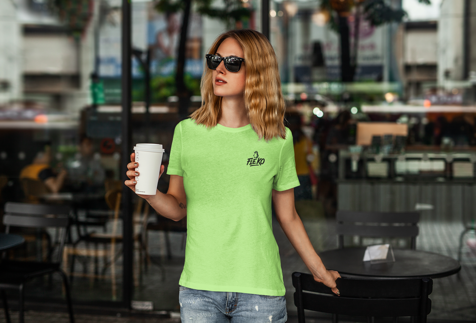 Fle-Ko Vibrant Cotton Tee