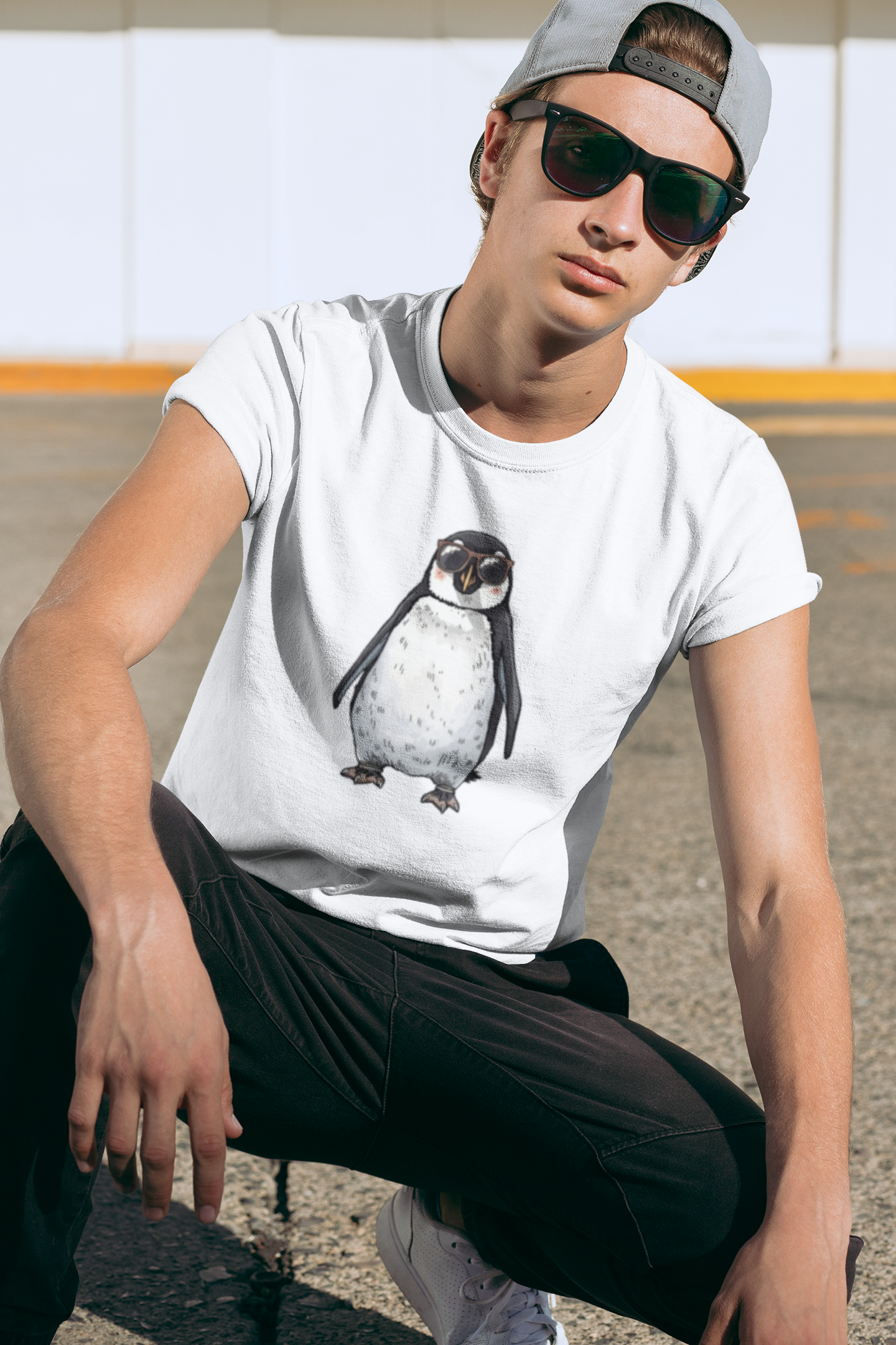 Fle-Ko White Chillin' Tee