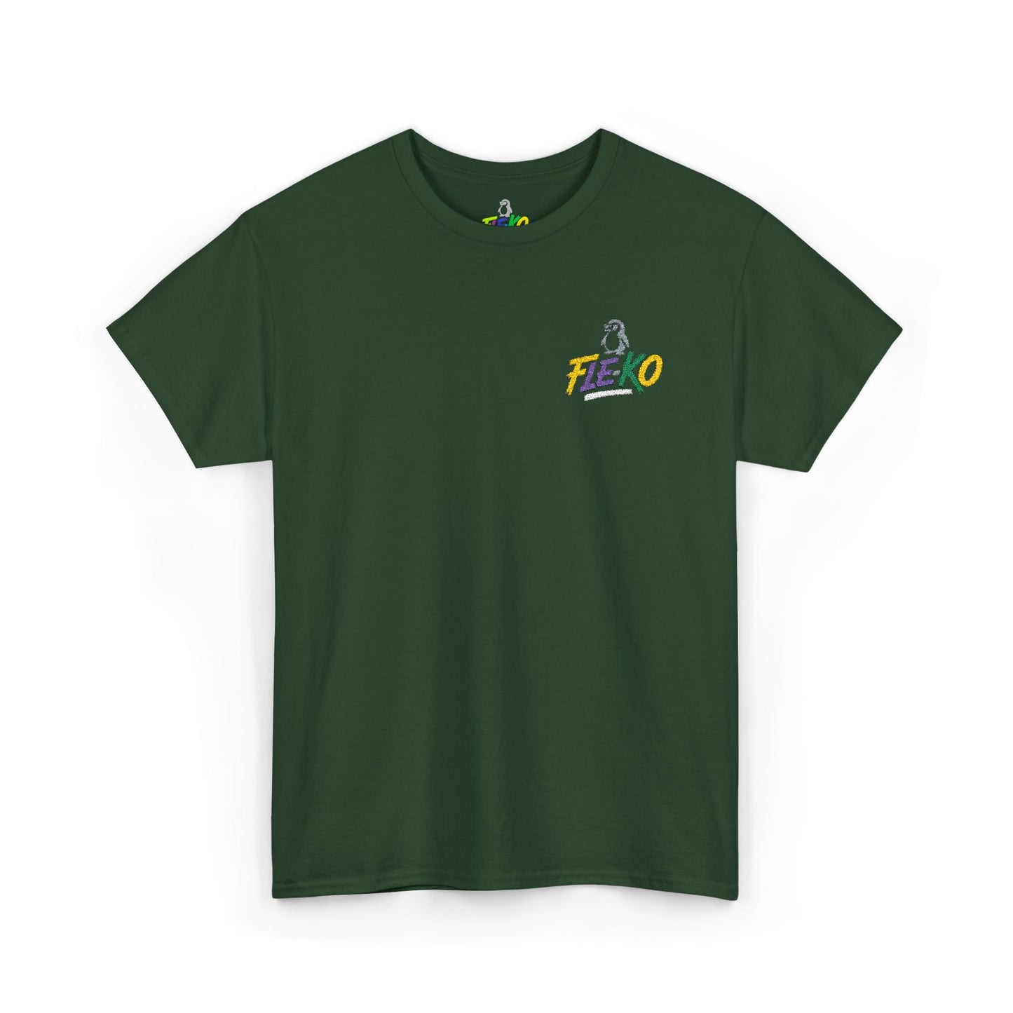 Colorful Fle-Ko Embroidered Tee