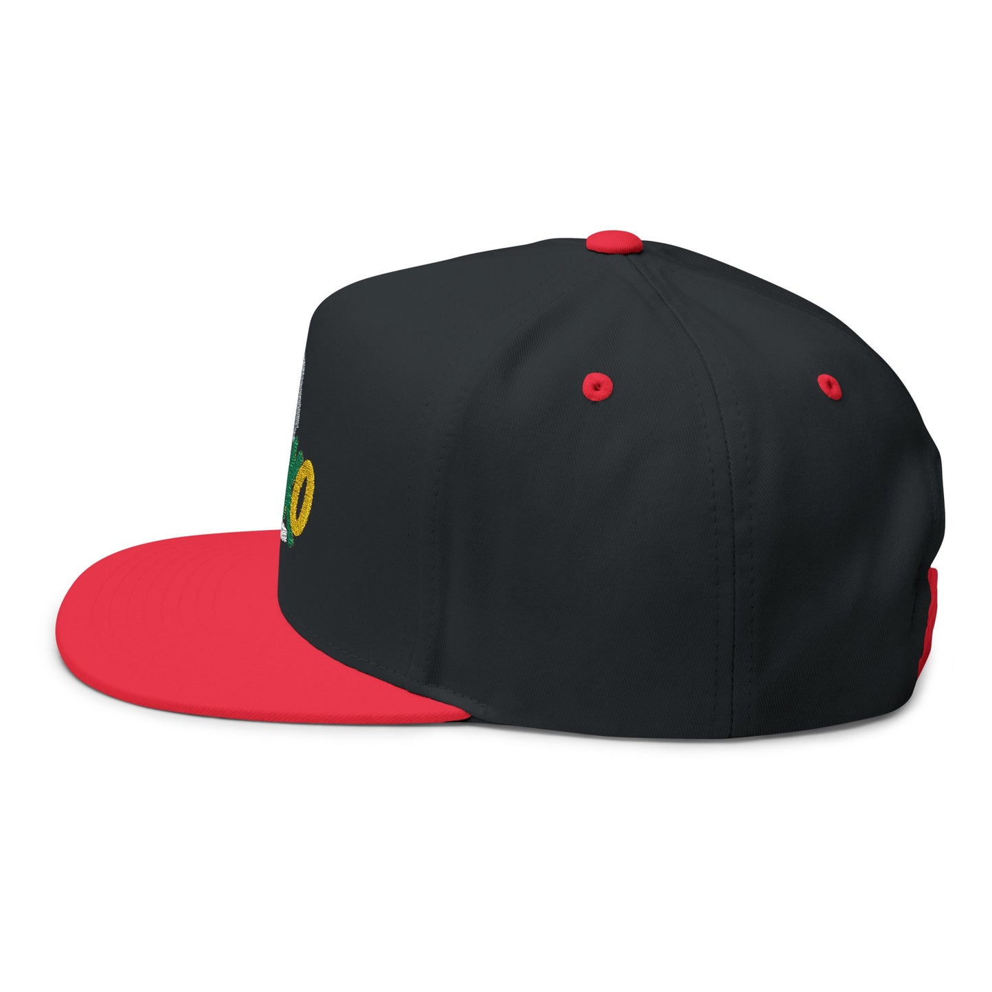 Colorful Fle-Ko Flat Bill Embroidered Hat