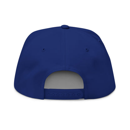 Colorful Fle-Ko Embroidered Flat Bill Hat