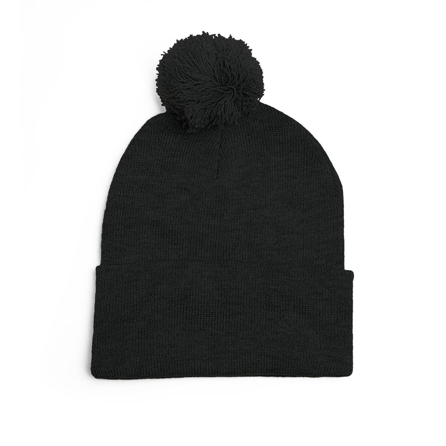 Fle-Ko Embroidered Pom-Pom Knitted Toque