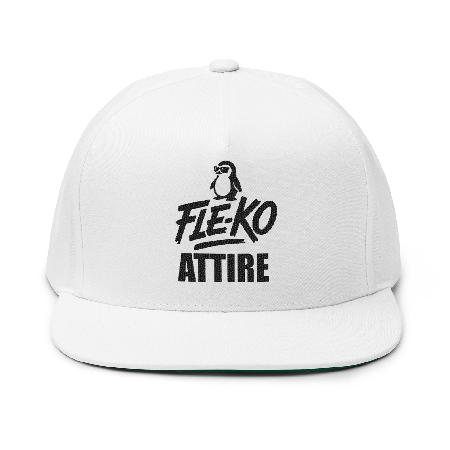 Flat Bill Fle-Ko Attire Embroidered Hat