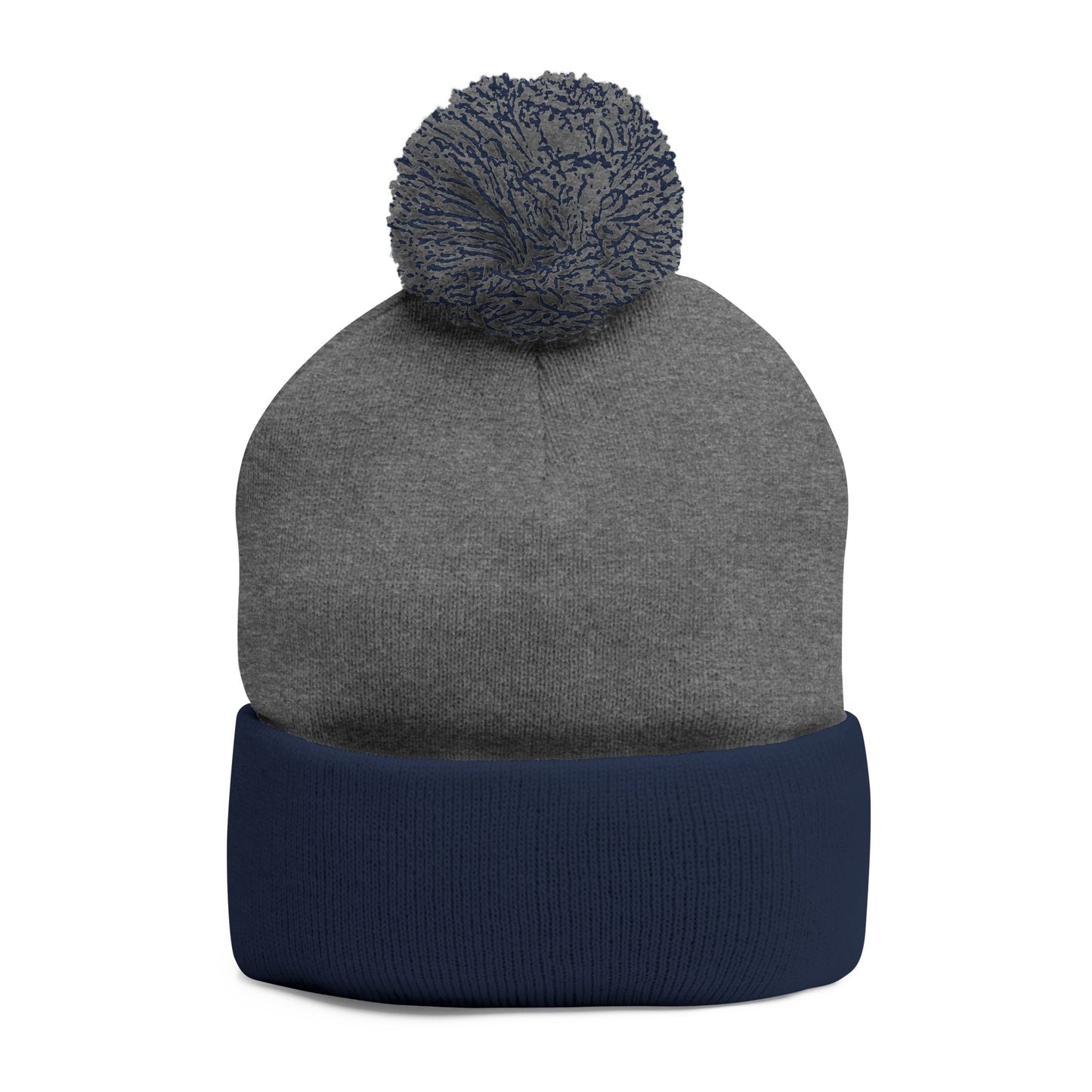 Fle-Ko Embroidered Pom-Pom Knitted Toque