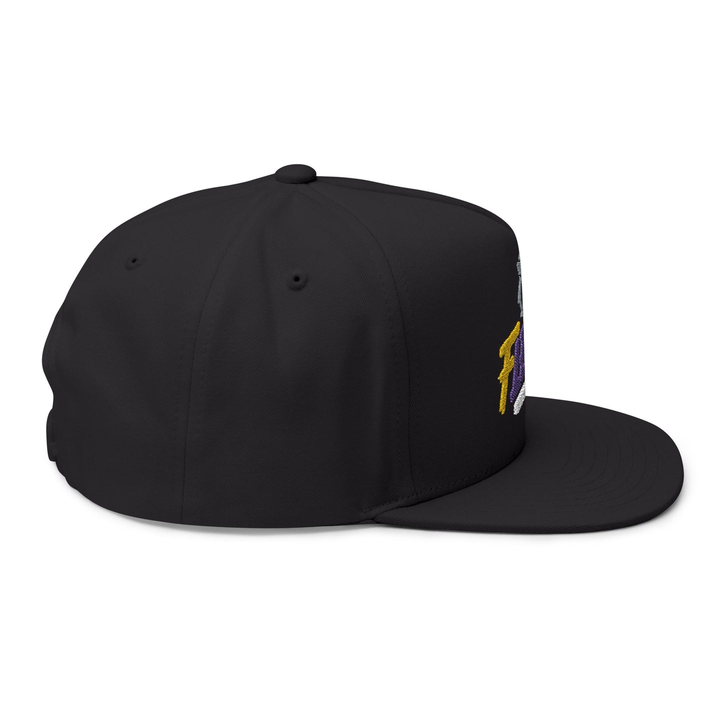Colorful Fle-Ko Flat Bill Embroidered Hat
