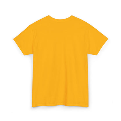 Heavy Cotton Tee With Black Fle-Ko Embroidery