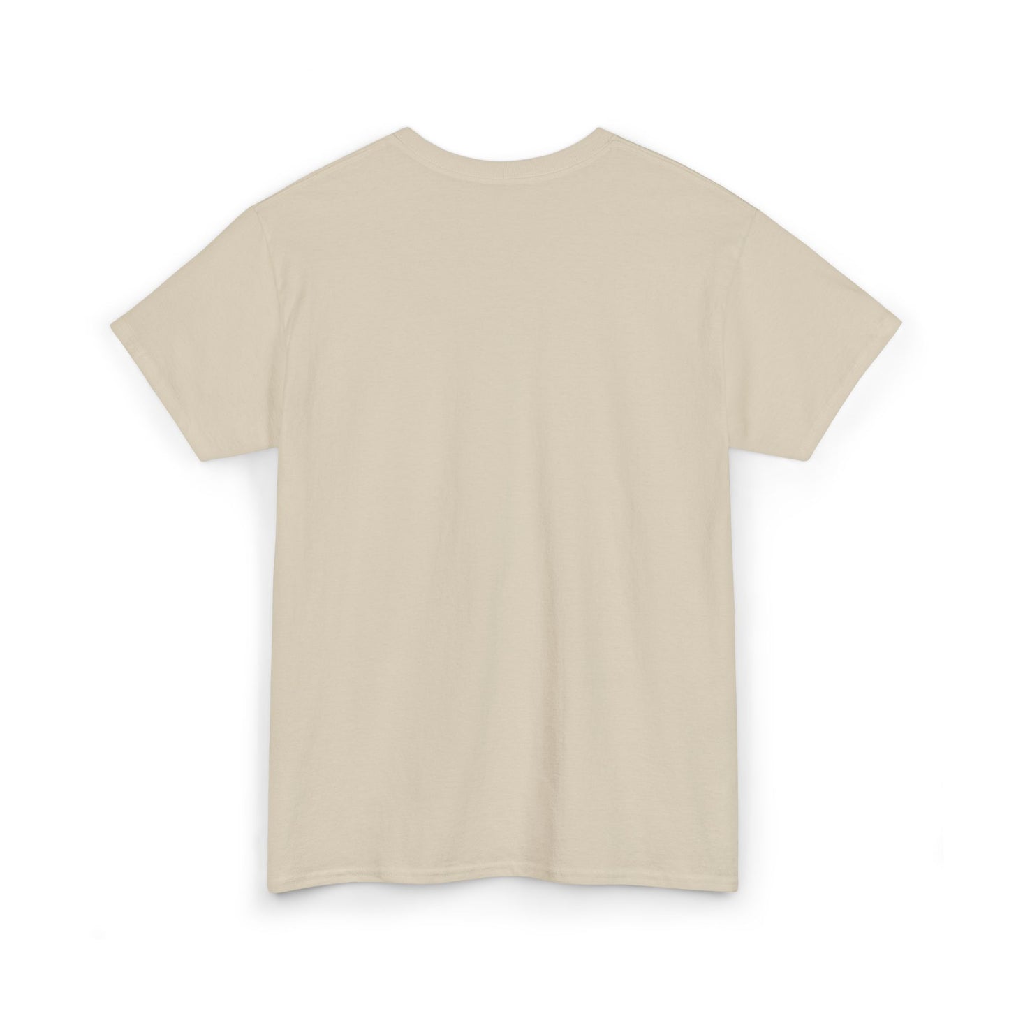 Heavy Cotton Tee With Black Fle-Ko Embroidery