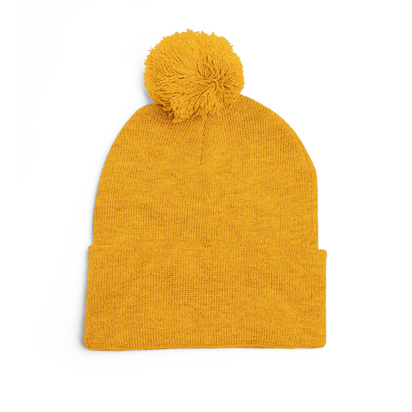 Fle-Ko Embroidered Pom-Pom Knitted Toque