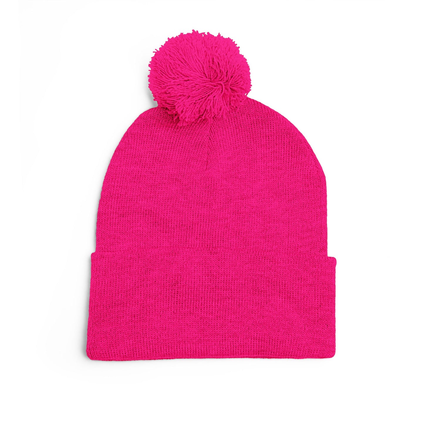 Fle-Ko Embroidered Pom-Pom Knitted Toque