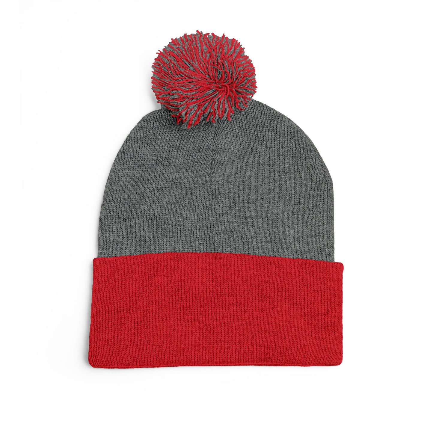 Fle-Ko Embroidered Pom-Pom Knitted Toque