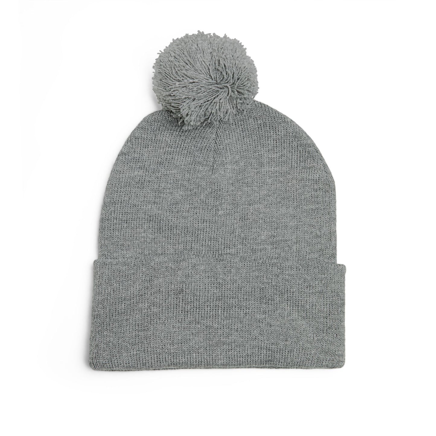 Fle-Ko Embroidered Pom-Pom Knitted Toque