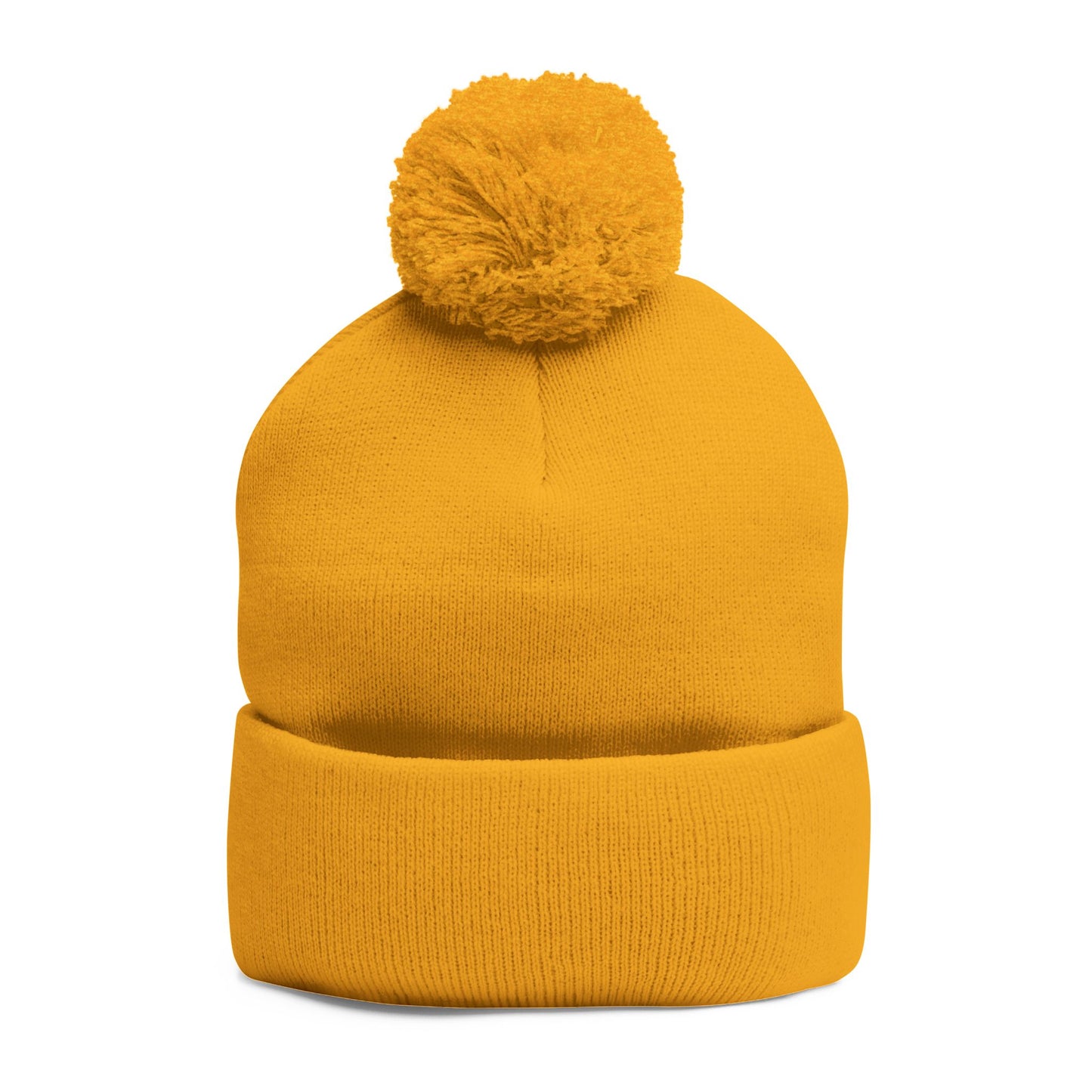 Fle-Ko Embroidered Pom-Pom Knitted Toque