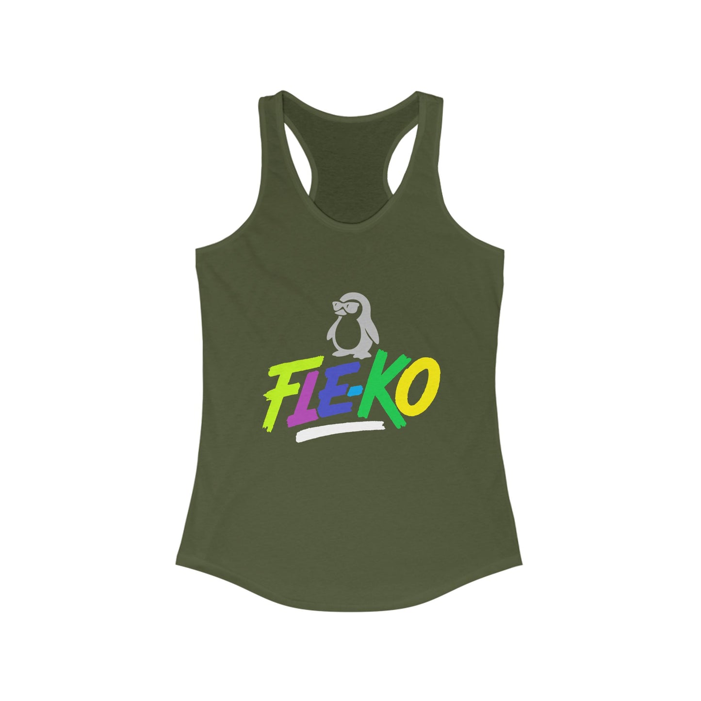 Colorful Fle-Ko Tank for Women
