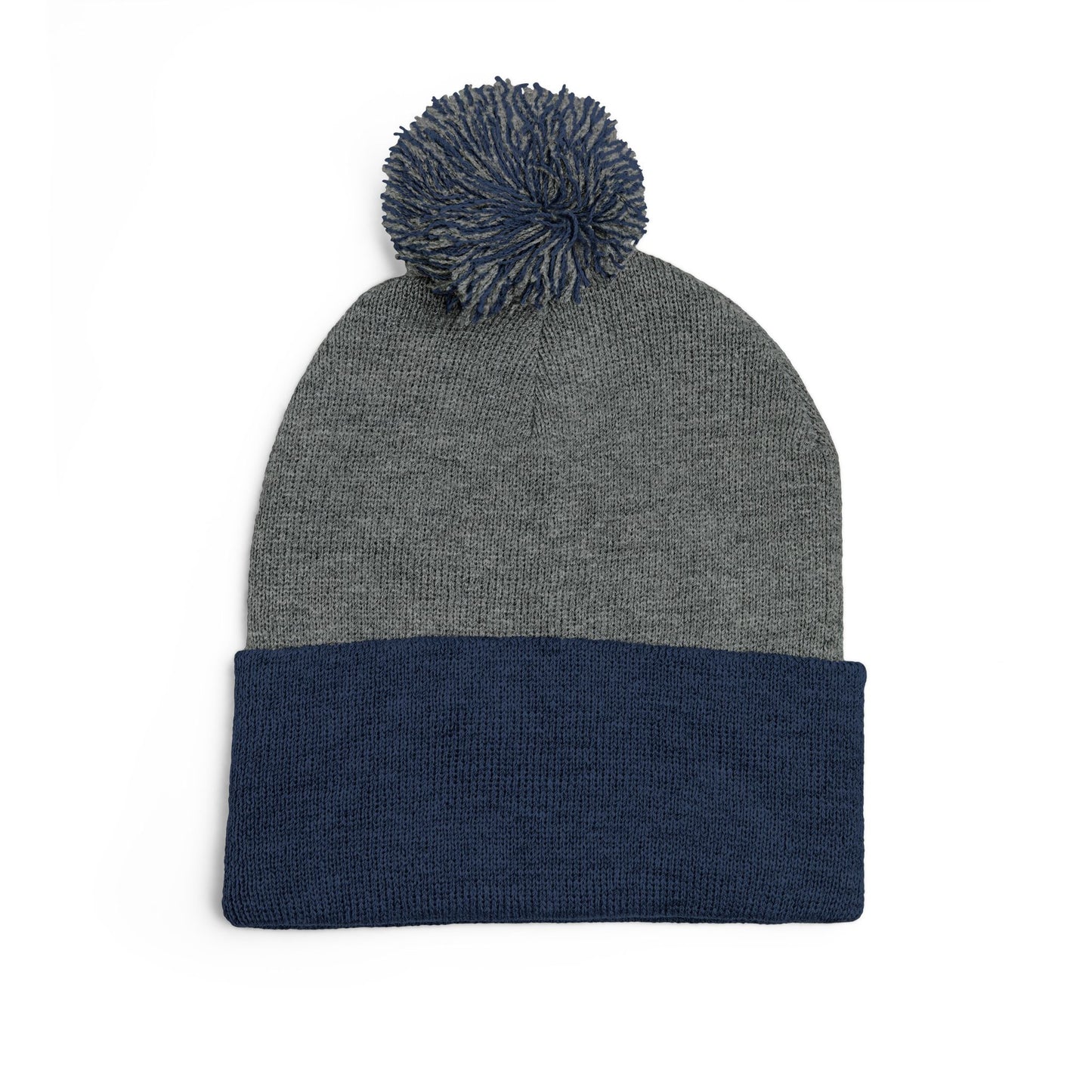 Fle-Ko Embroidered Pom-Pom Knitted Toque