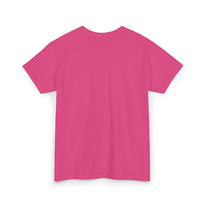 Heavy Cotton Tee With Black Fle-Ko Embroidery