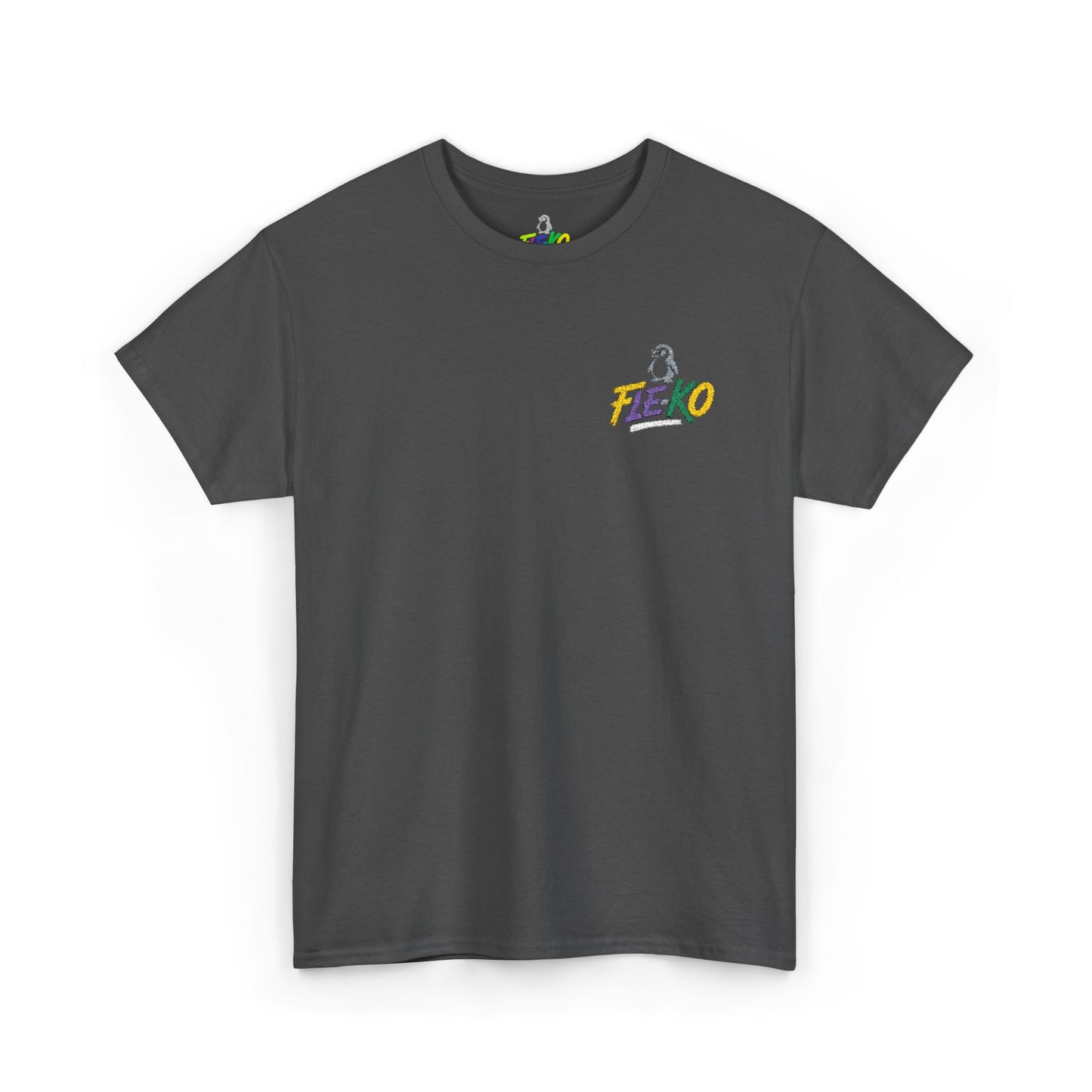 Colorful Fle-Ko Embroidered Tee