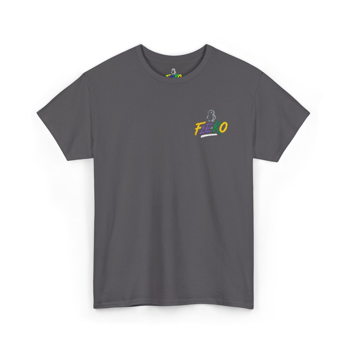 Colorful Fle-Ko Embroidered Tee