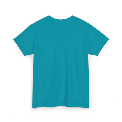 Heavy Cotton Tee With Black Fle-Ko Embroidery