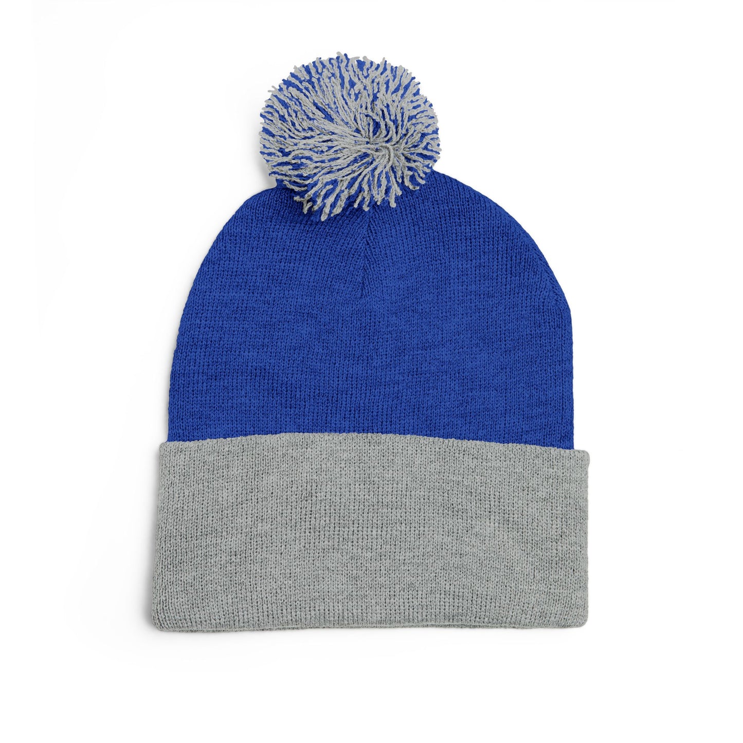 Fle-Ko Embroidered Pom-Pom Knitted Toque