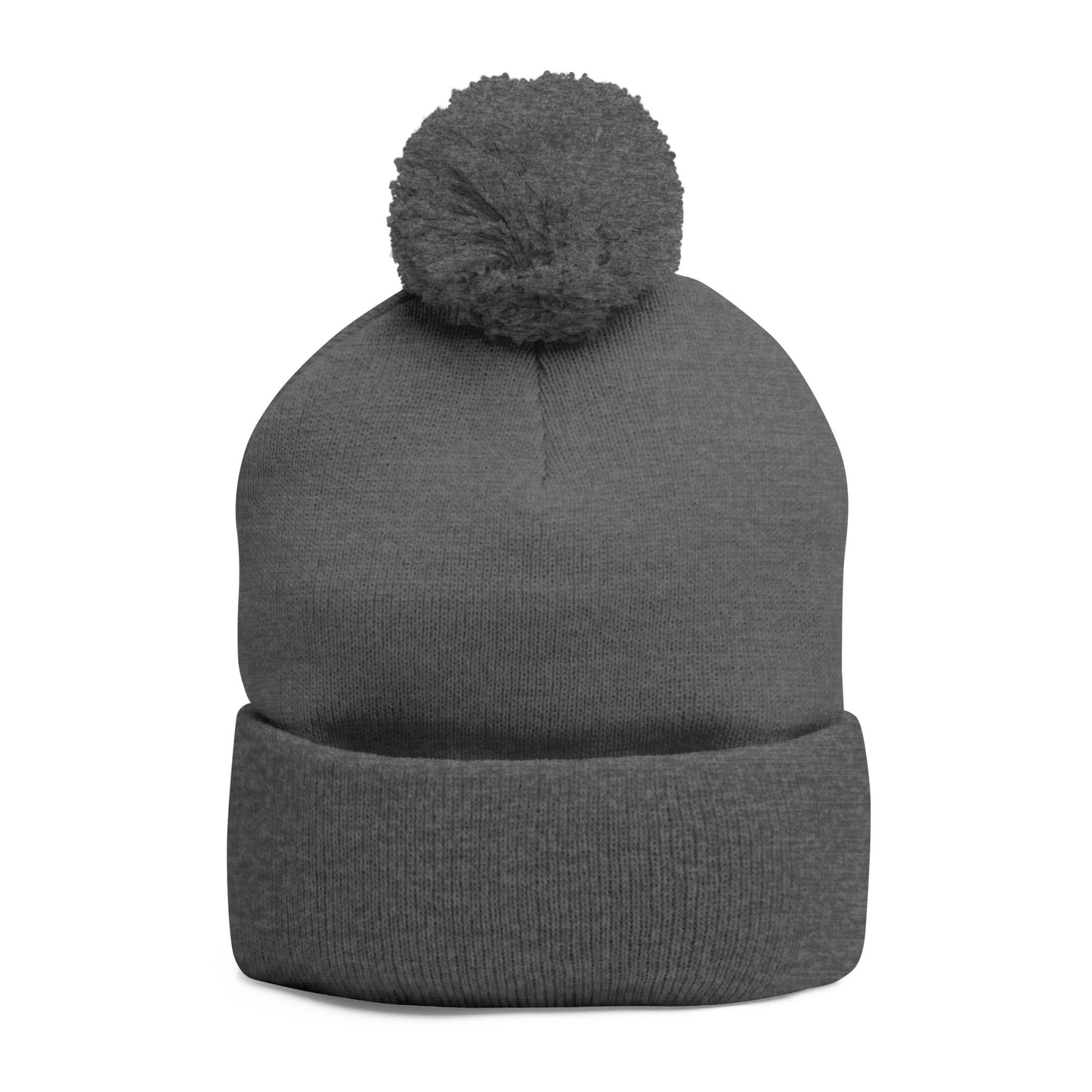 Fle-Ko Embroidered Pom-Pom Knitted Toque