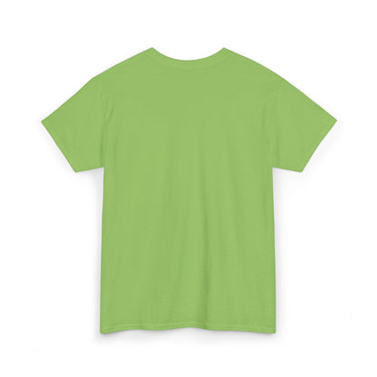 Heavy Cotton Tee With Black Fle-Ko Embroidery