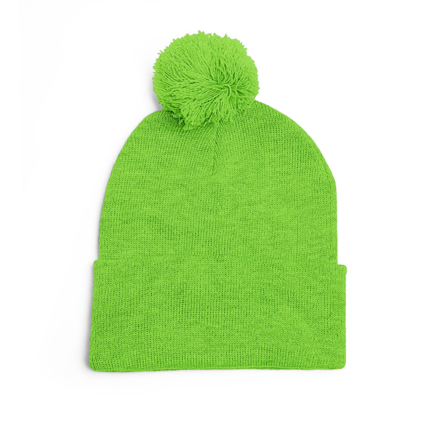 Fle-Ko Embroidered Pom-Pom Knitted Toque