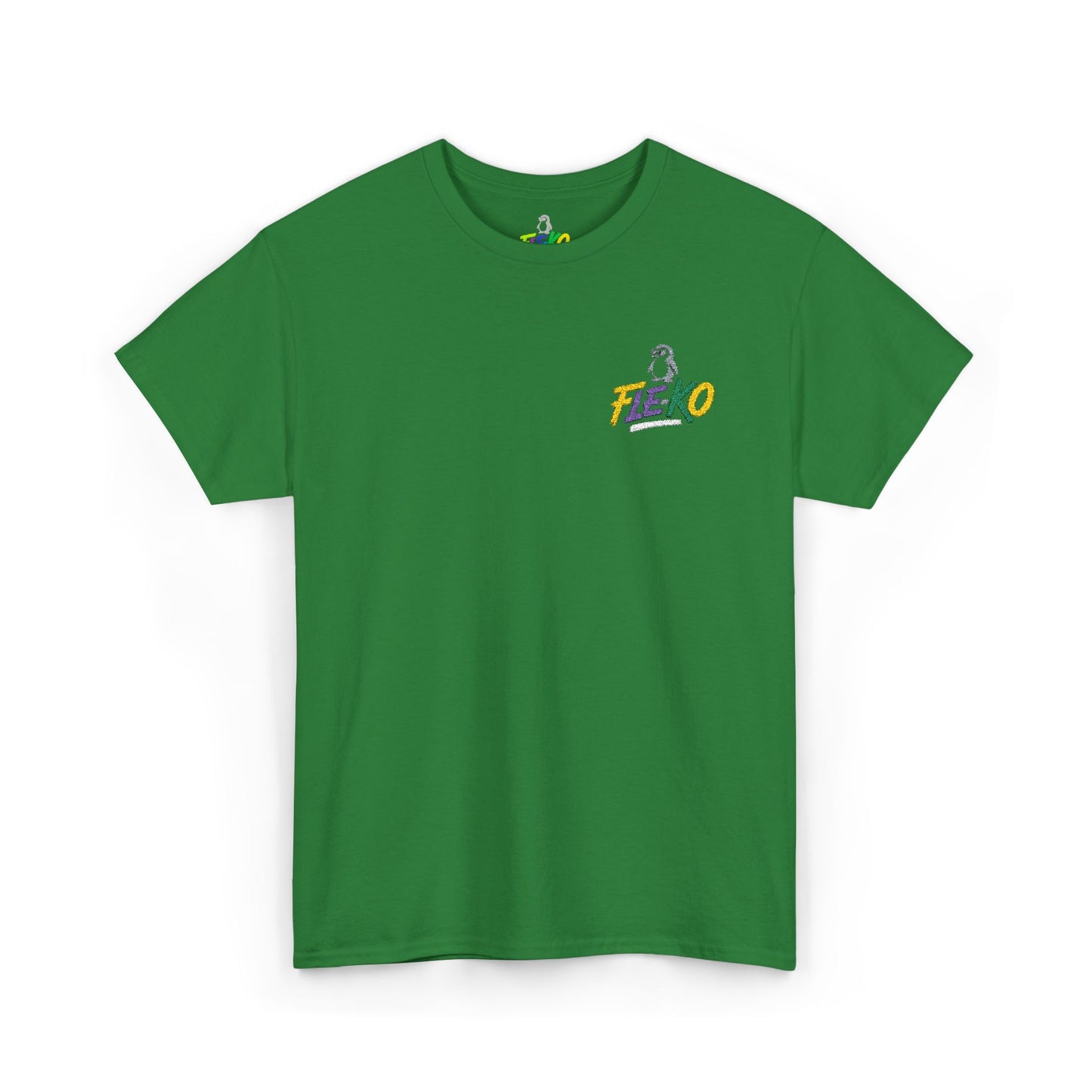 Colorful Fle-Ko Embroidered Tee