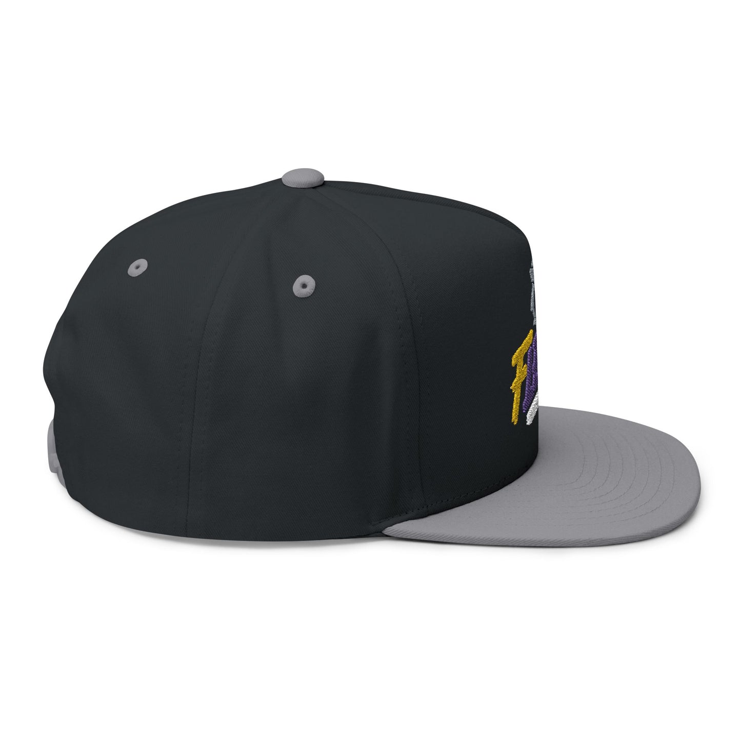 Colorful Fle-Ko Flat Bill Embroidered Hat