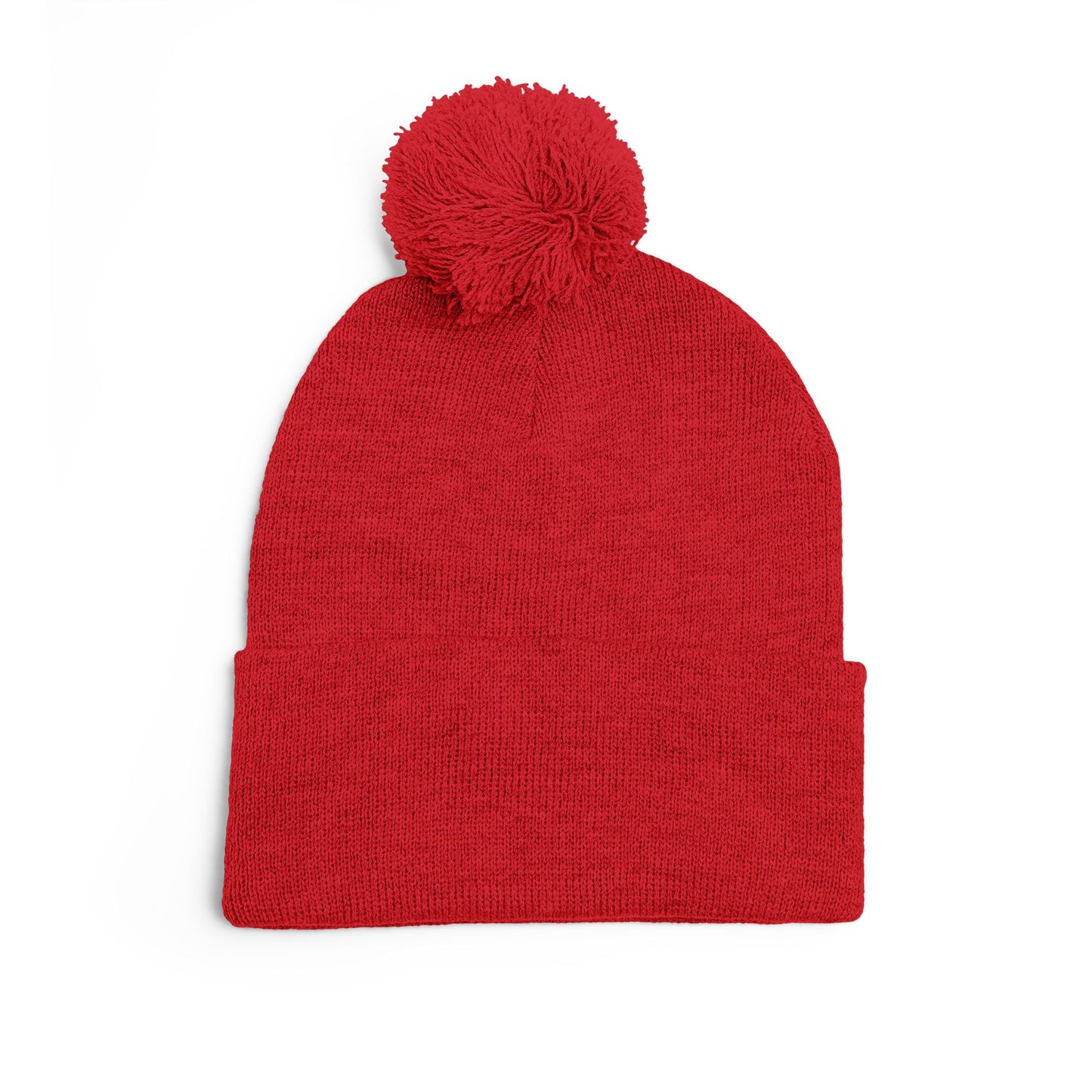 Fle-Ko Embroidered Pom-Pom Knitted Toque