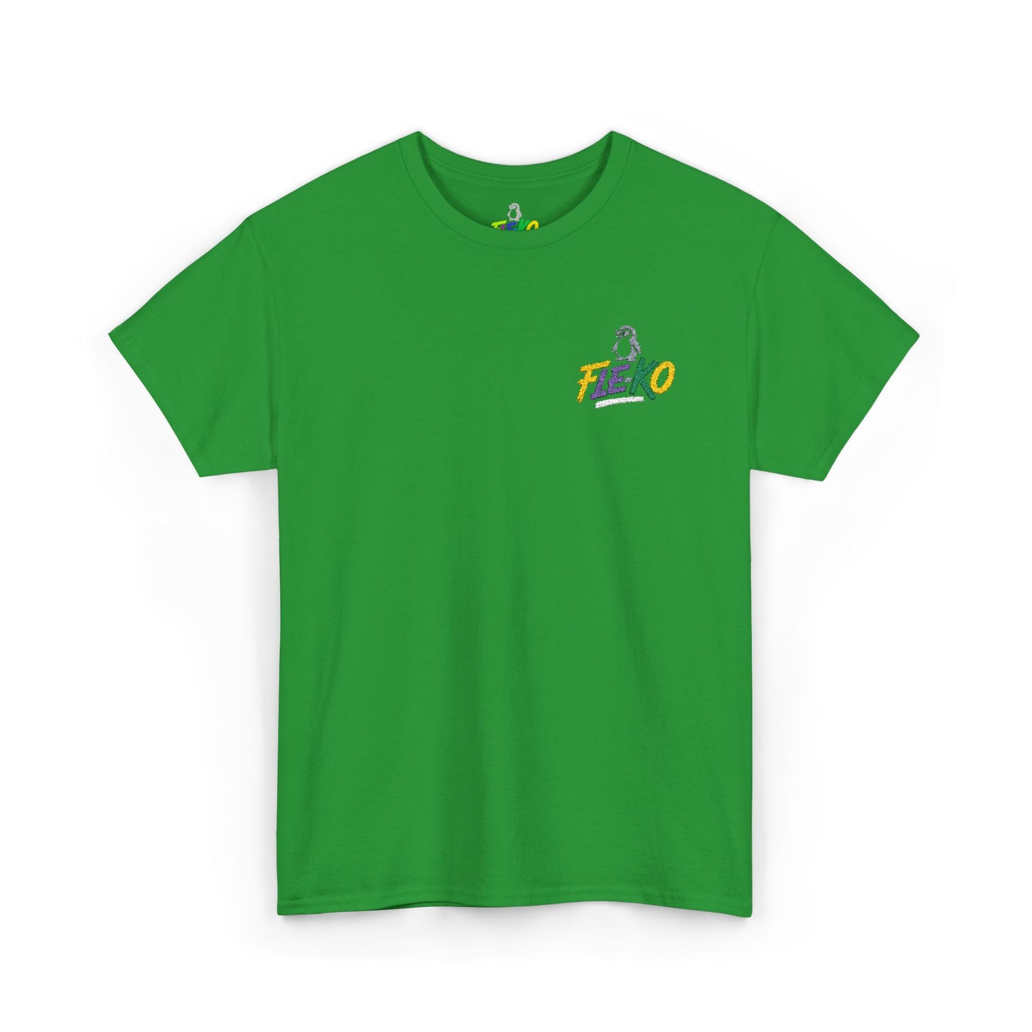 Colorful Fle-Ko Embroidered Tee