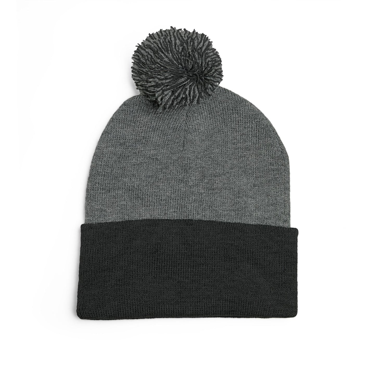 Fle-Ko Embroidered Pom-Pom Knitted Toque