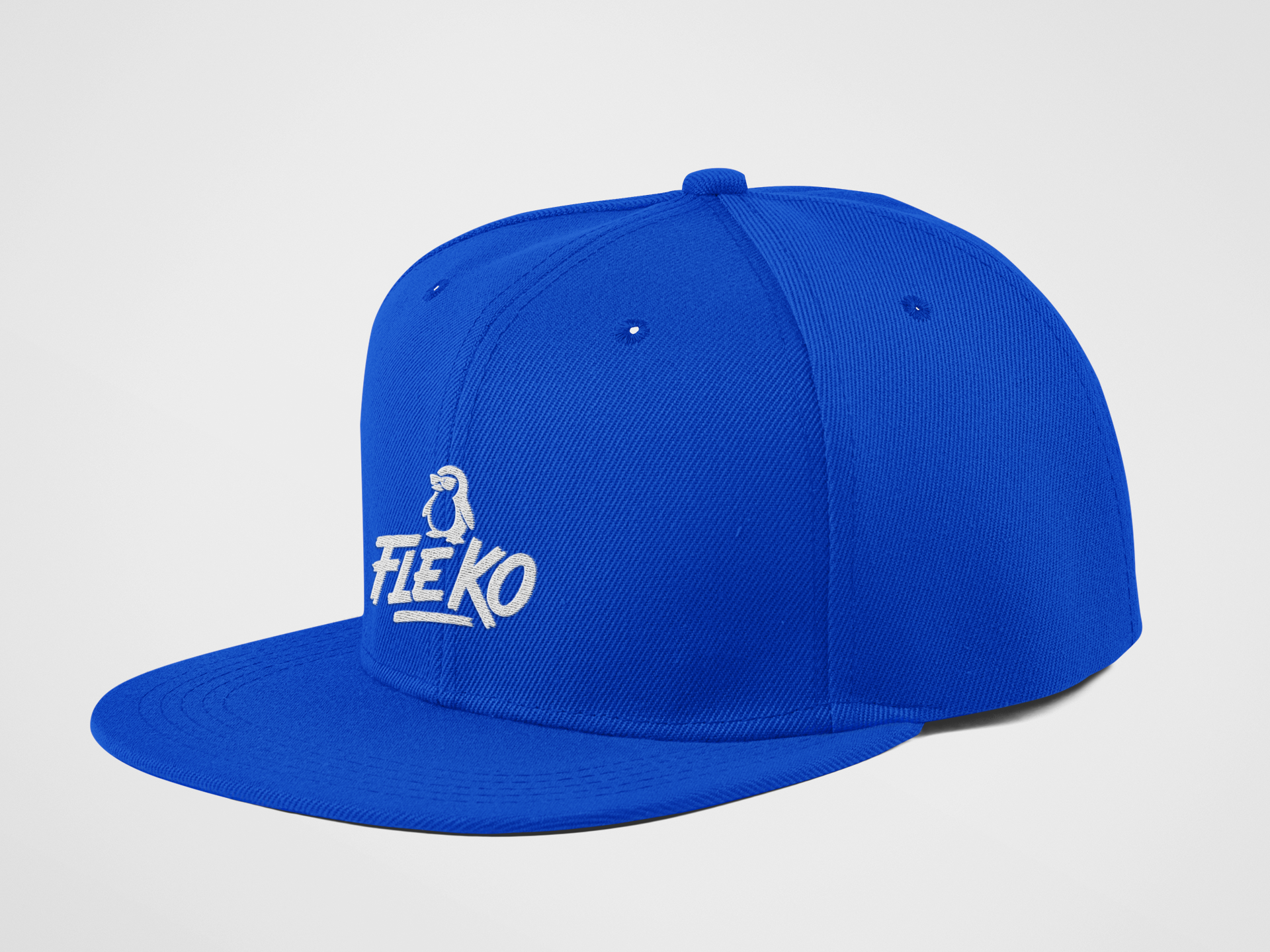 Fle-Ko Blue Flat Bill Cap