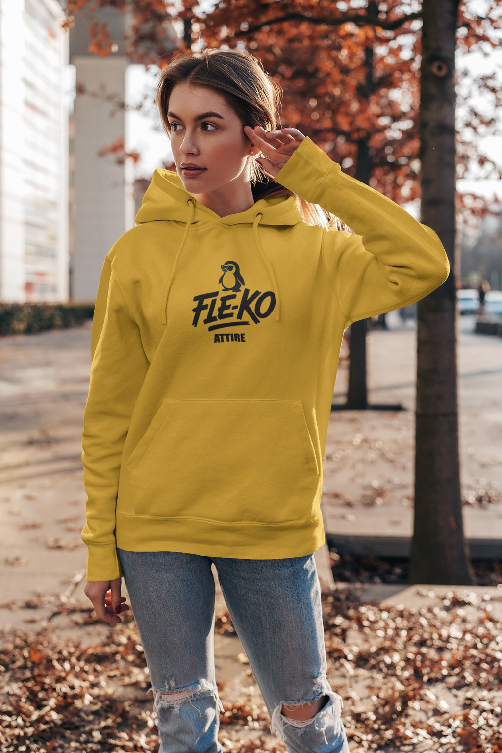 Fle-Ko Attire Vibrant Hoodie