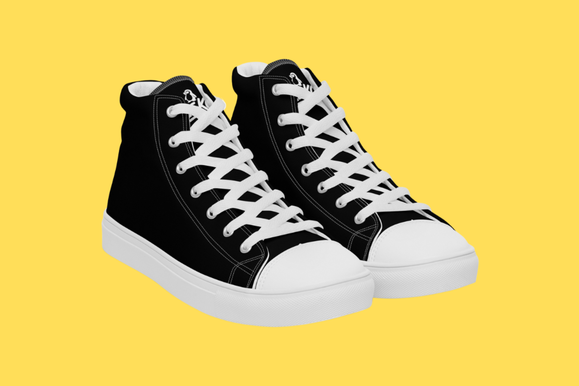 Fle-Ko Men’s Black Hi-Tops