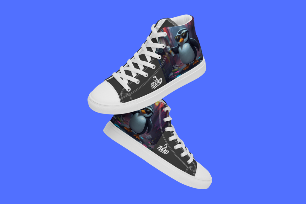 Fle-Ko Men's Graffiti Hi-Tops