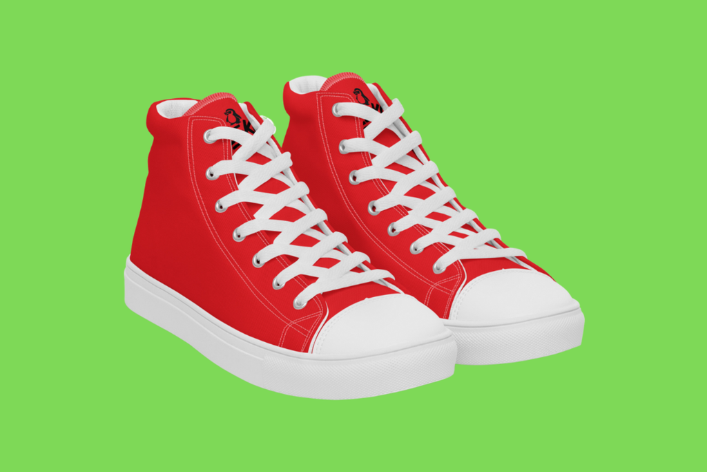Fle-Ko Men's Red Hi-Tops