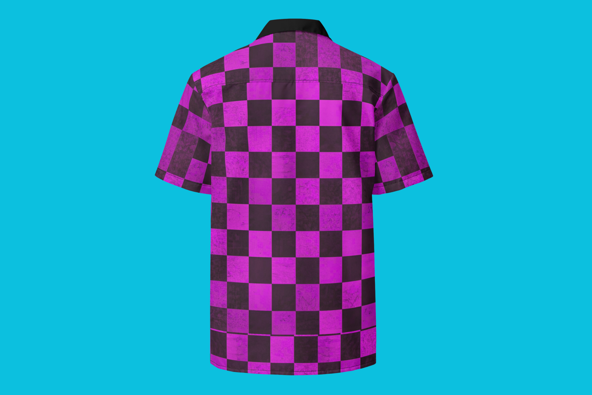 Fle-Ko Checkered Pink Button-Up