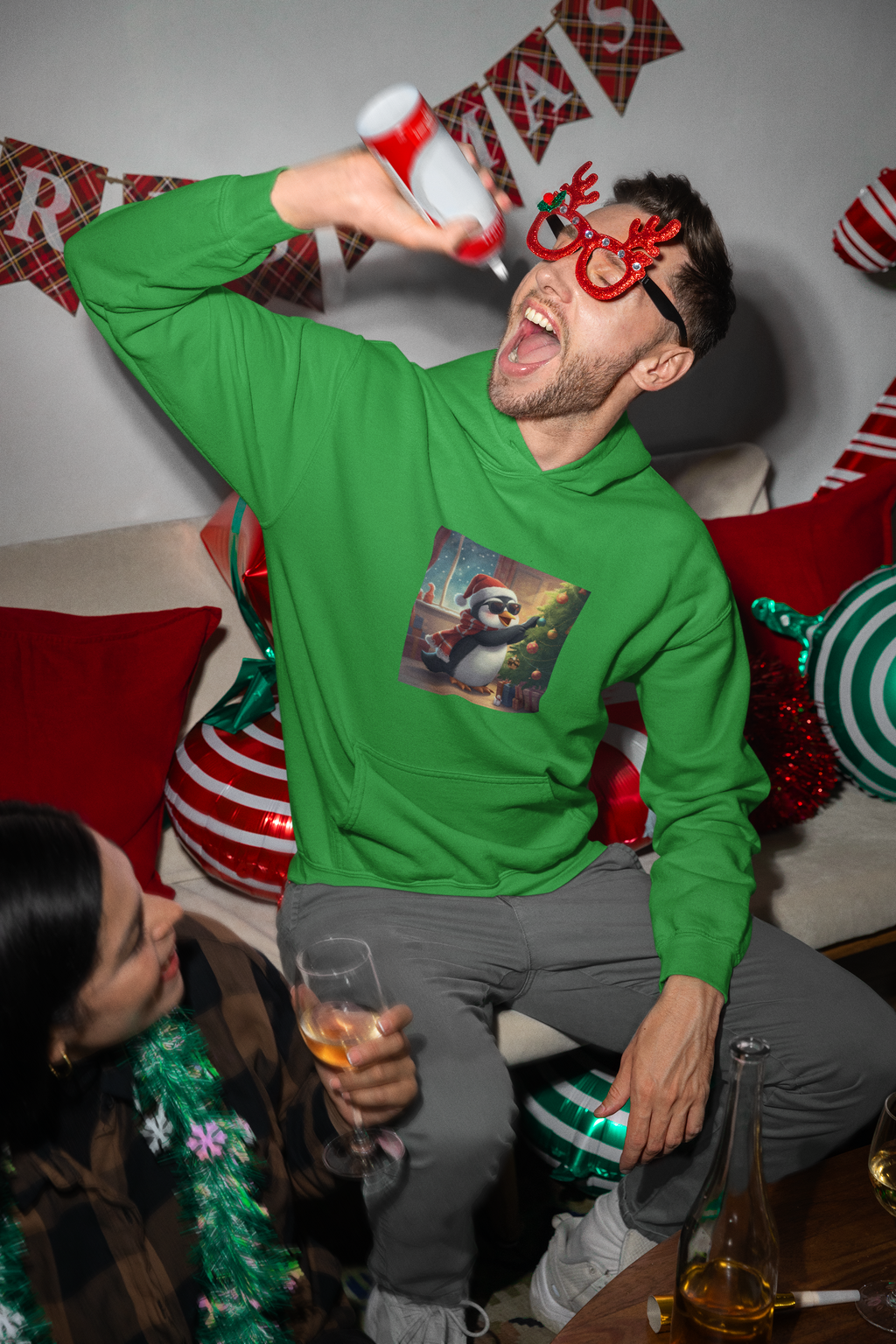 Fle-Ko Decorating Tree Hoodie