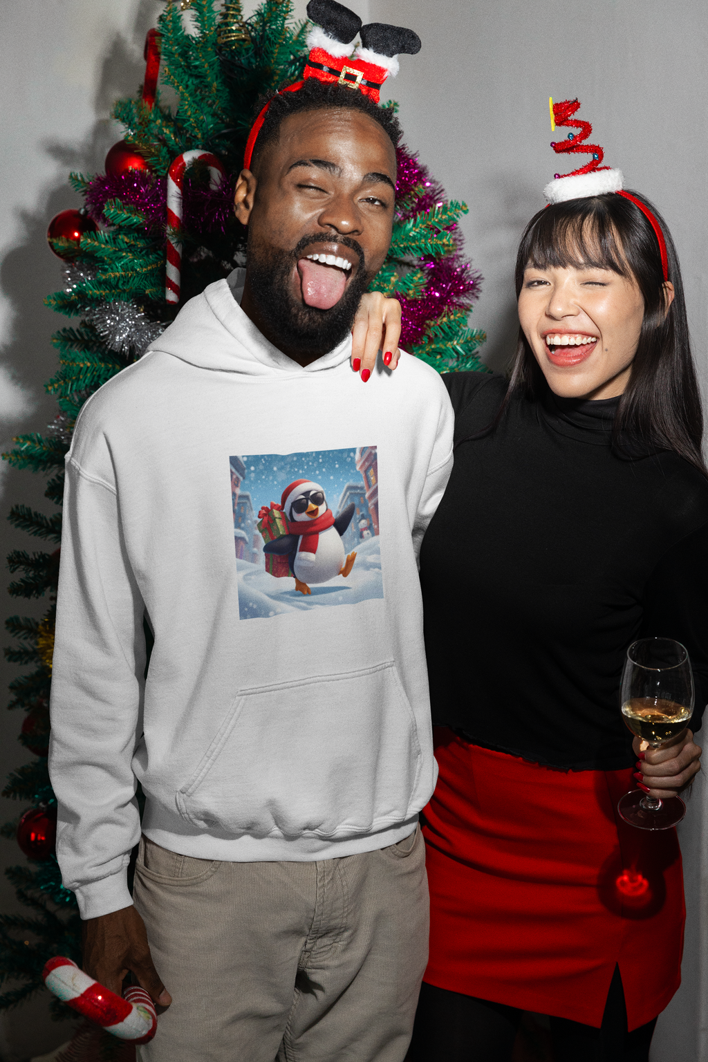 Fle-Ko Delivering Gifts Hoodie