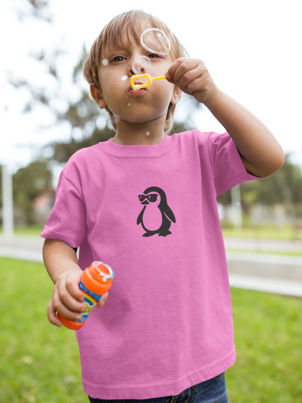 Kids Big Fle-Ko Vibrant Cotton Tee