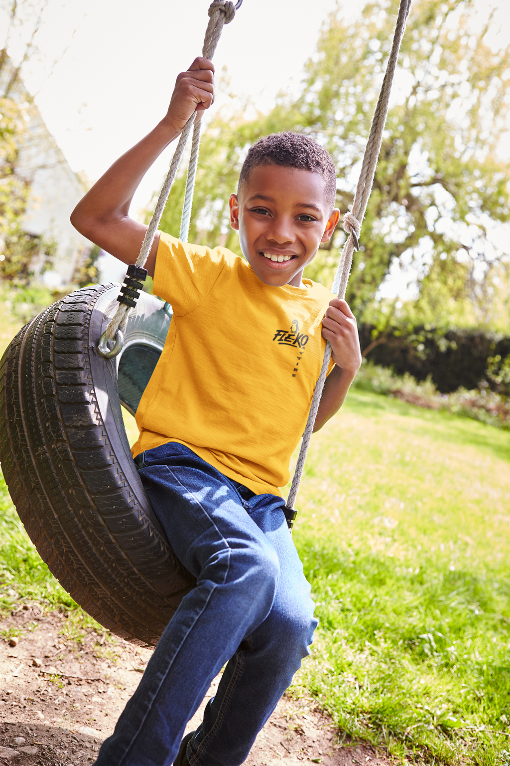 Kids Fle-Ko Vibrant Cotton Tee